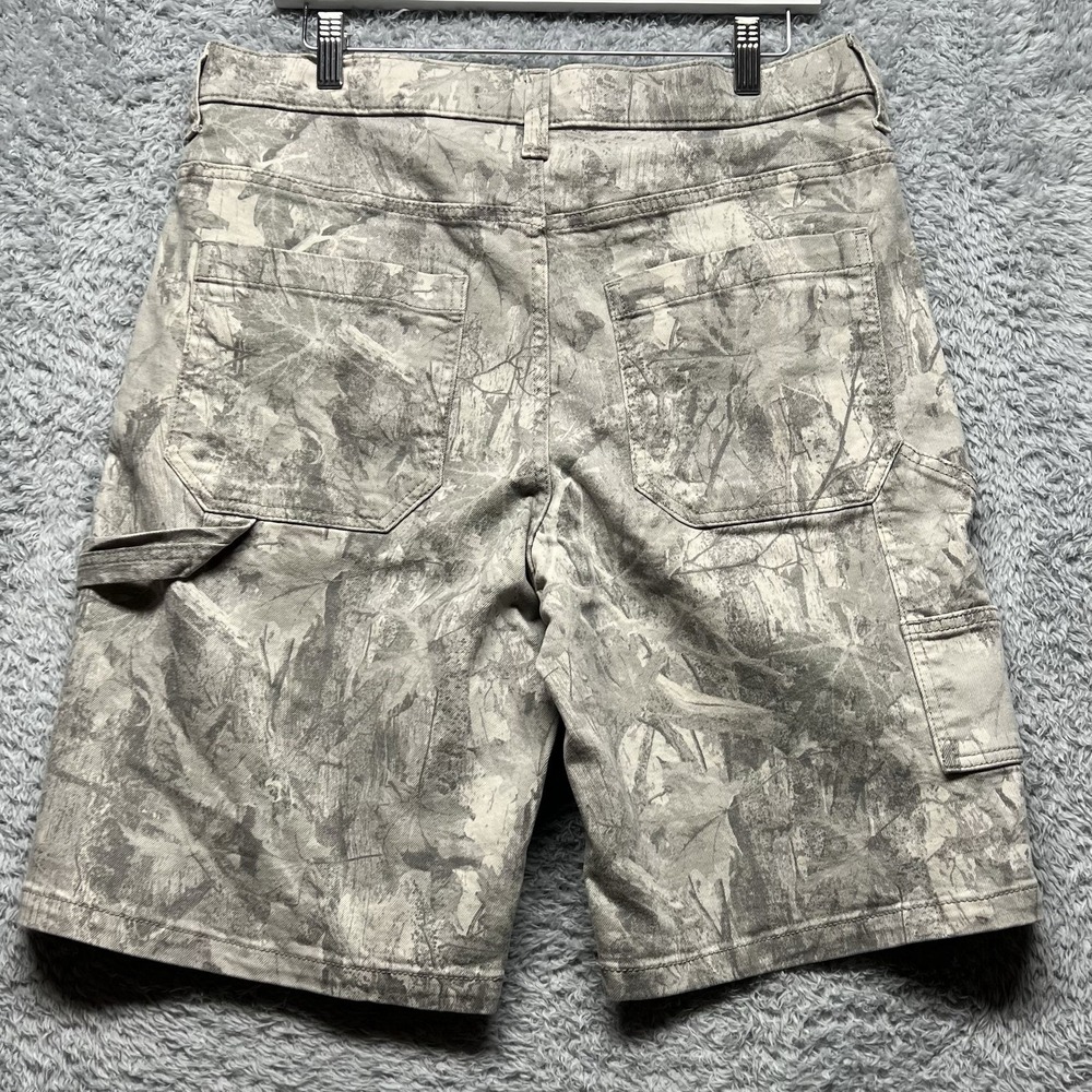 Hollister Shorts Mens 33 Camo Baggy Carpenter Painter Denim Street Skater‎ Y2K